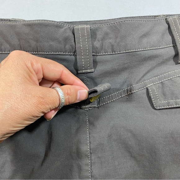 ATHLETA Dipper Mini Skort Golf Skirt pockets Drawstring waist 32 Olive c… - Picture 10 of 15